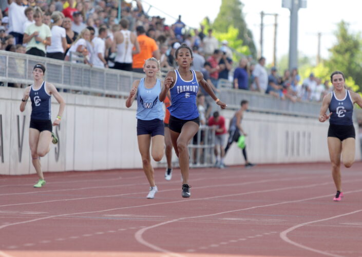 Prep track and field Fremont’s Amare Harlan breaks state record in 100